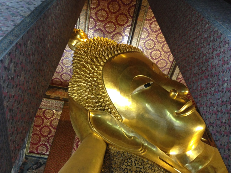 Yes, the reclining buddha in all its splendor.